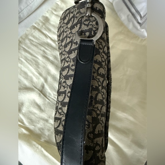 Dior Saddle bag, black Interior with Logo Charm - Picture 11 of 12